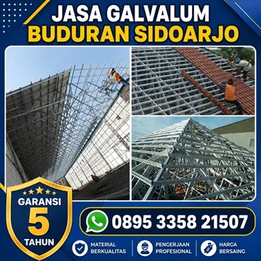 Jasa pasang Galvalum Buduran Sidoarjo