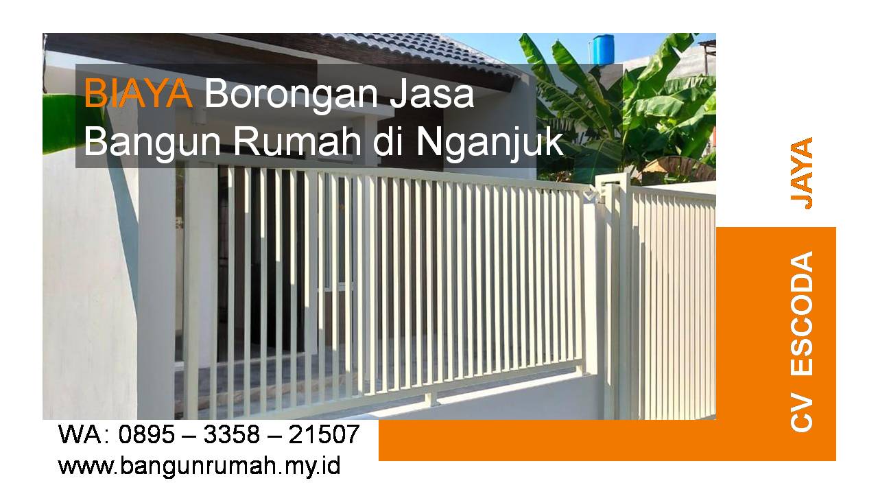Biaya borongan jasa bangun rumah per meter di Nganjuk